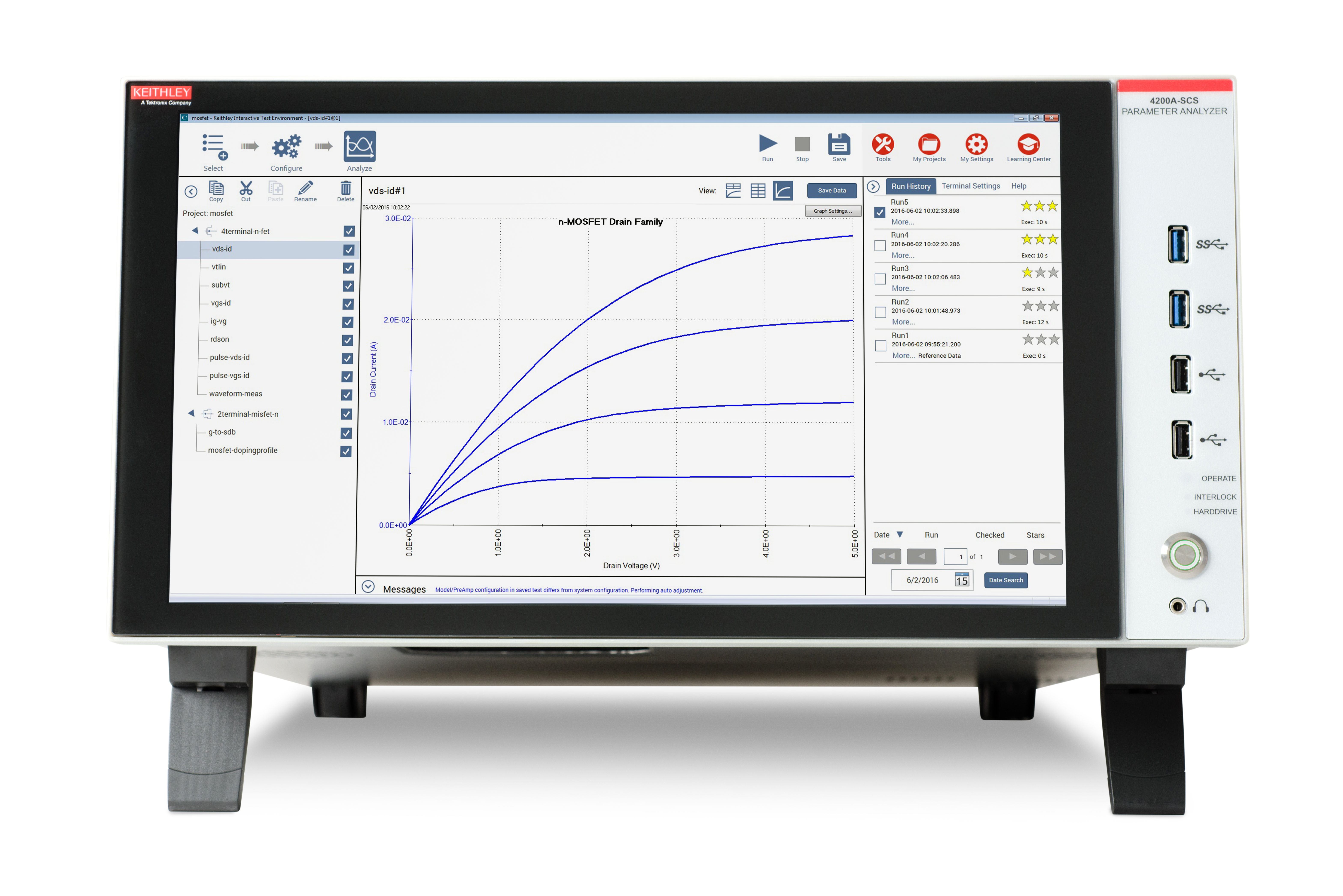 반도체 테스트 시스템 (4200A-SCS 반도체 특성 분석기 / 4200A-SCS Parameter Analyzer)
